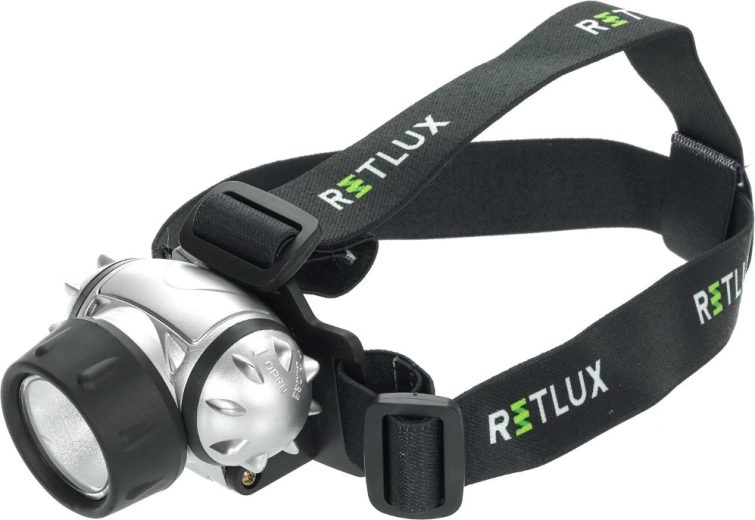Latarka czołowa Retlux z diodą COB LED 3 W