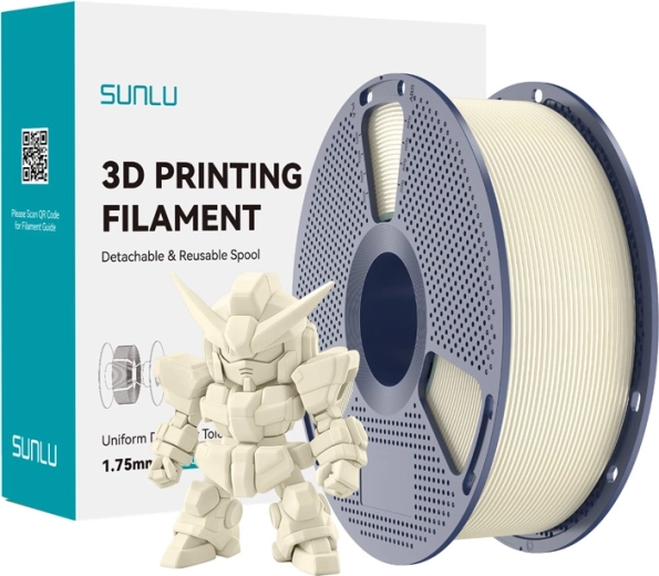 Filament Sunlu PLA+ 2.0 kość słoniowa 1,75 mm