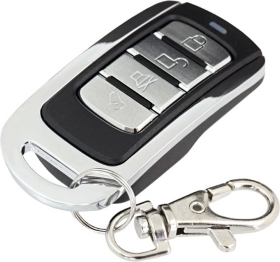 Pilot samouczący 4-kanałowy czarny-chrom