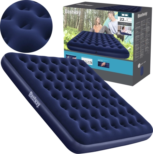 Bestway dwuosobowy materac dmuchany Pavillo King 203 × 183 cm