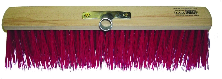 szczotka drogowa 50 × 6,5 cm z metalową tuleją, bez trzonka