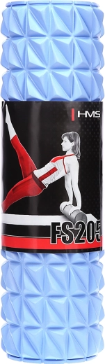 Wałek do masażu piankowy HMS FS205 45 cm niebieski