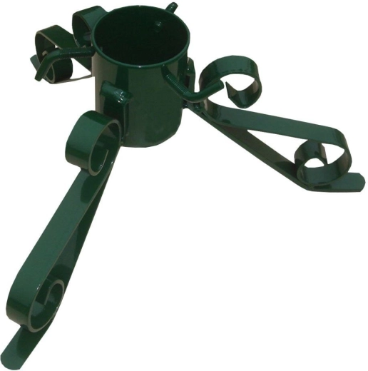 Metalowy stojak na choinkę zielony