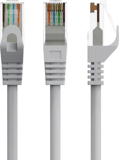 Patch kabel Cat 6 UTP 0,25 m szary