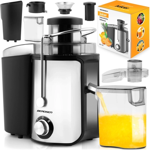 Sokowirówka odśrodkowa BERDSEN BD-750 600 W czarna