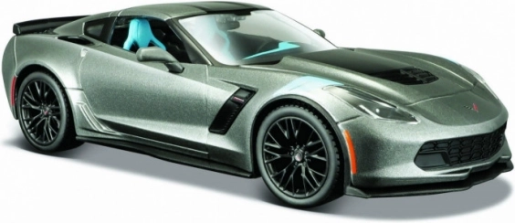 Model Corvette Grand Sport 2017 1:24 szary