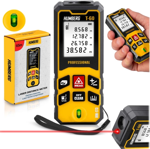 Laserowy dalmierz HUMBERG T-60 60 m