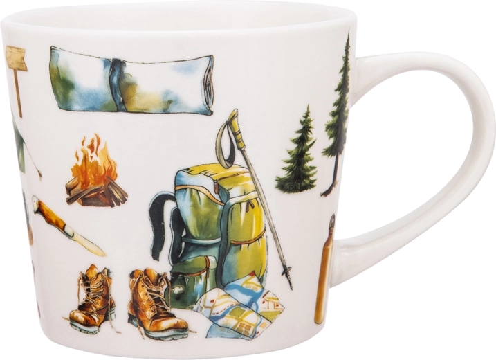 Ceramiczny kubek stożkowy 400 ml Podróżnik