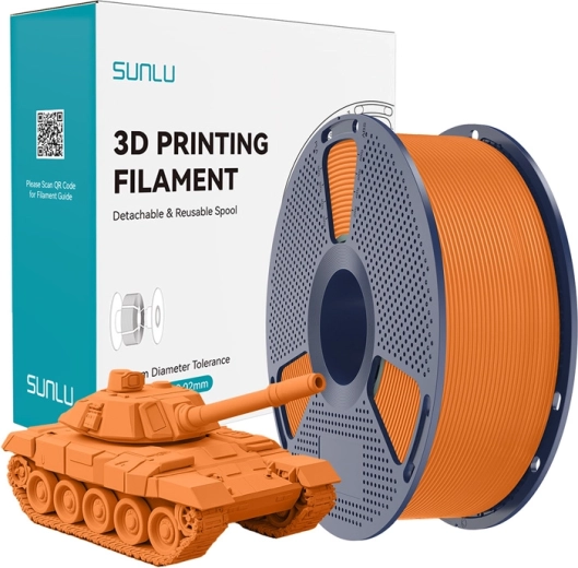 Sunlu PLA+ high-speed filament pomarańczowy