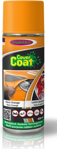 Cover Coat neonowo pomarańczowy spray z płynną gumą 400 ml