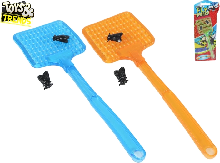 Elastyczna packa na muchy z lepkimi muchami