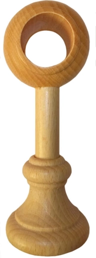 Drewniany uchwyt do karnisza – sosna