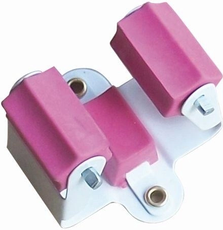 Elastyczny uchwyt na narzędzia ogrodowe 20–40 mm, metal i TPR, 2 szt.