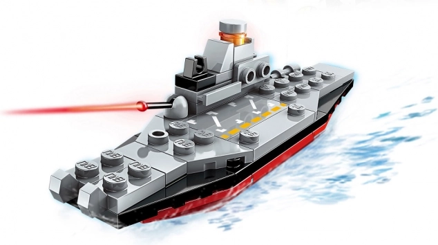 Qman QM-09 Amphibious Panzer 1803-2 Statek transportowy Black Gull