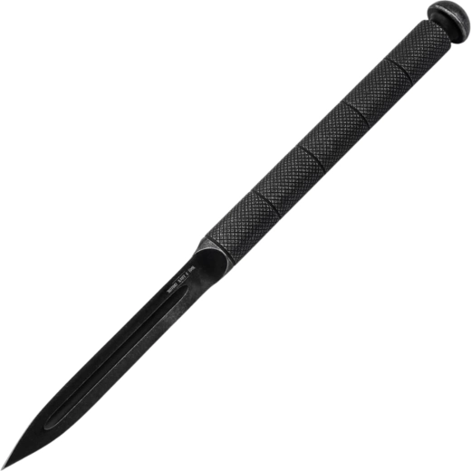 History Knife & Tool sleeve dagger – celostalowy sztylet z skórzaną pochwą (8,9 cm)