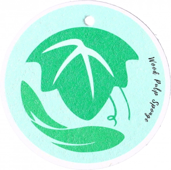 Naturalna gąbka do naczyń - zielona