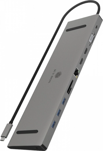 Icy Box 11w1 stacja dokująca USB‑C z obsługą PD 100 W