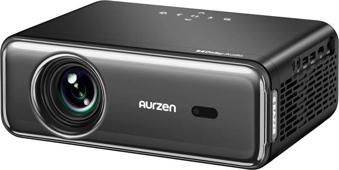 Projektor Aurzen Eazze D1 Pro Full HD z obsługą 4K i Dolby Audio