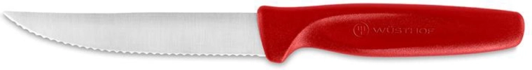 Nóż do pizzy i steków 10 cm czerwony Wüsthof