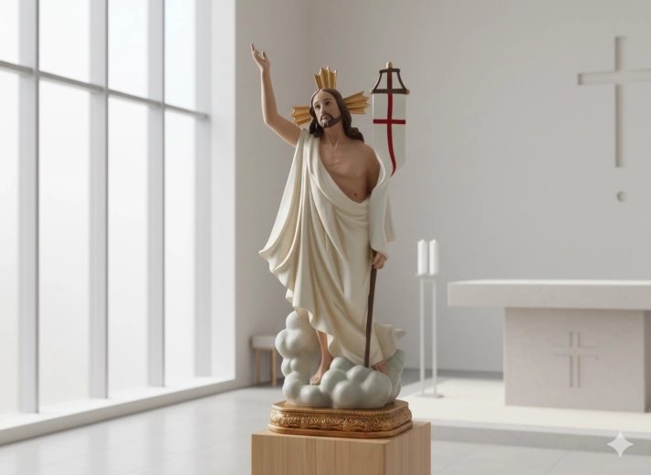 Figura Jezusa Zmartwychwstałego 60 cm