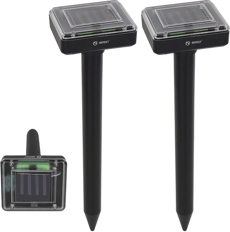 Solarny odstraszacz kretów i gryzoni REPEST, zestaw 2 szt.
