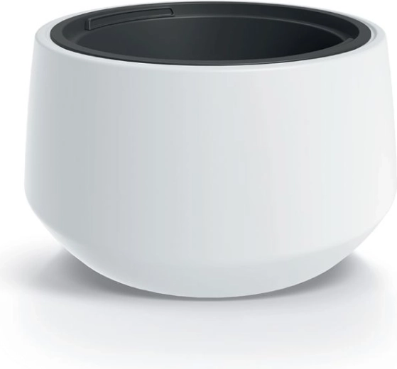 Biały plastikowy doniczka HEOS 34,3 cm