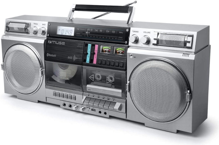 Boombox M-380 GBS srebrny