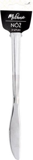 Zestaw 3 noży Milano ze stali nierdzewnej