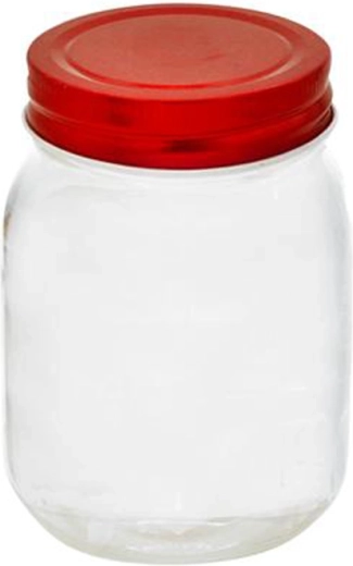 Słoik do wekowania z pokrywką TORO 380 ml