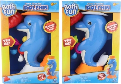 Delfin do wody – młyn wodny z przyssawkami