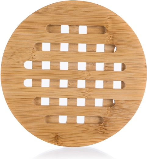 Drewniana bambusowa podkładka BRILLANTE 17,5 cm