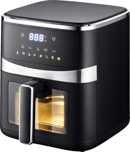 Frytkownica beztłuszczowa (air fryer) 5 l, 1500 W, 8 programów