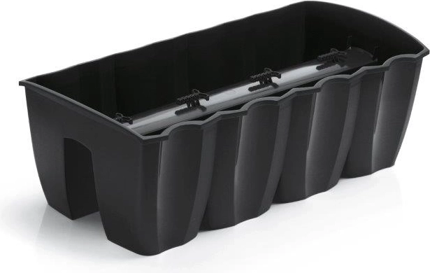 Skrzynka na balustradę Crown 58 cm – antracyt