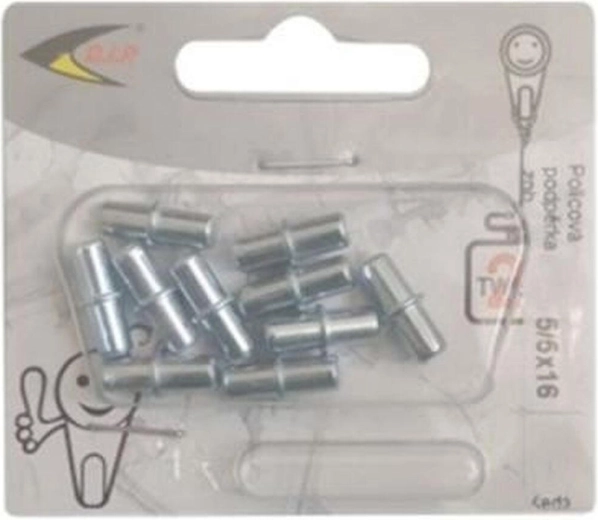 Wspornik meblowy 5/5 ocynkowany, 10 szt. blister