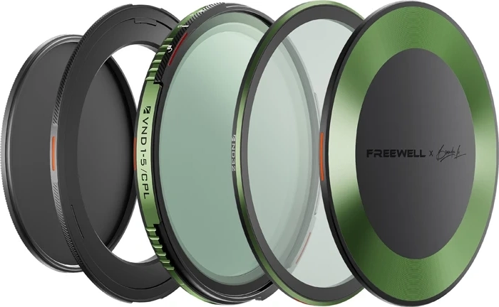 Freewell Brandon Li Basic Kit magnetyczny zestaw filtrów VND/CPL 72 mm