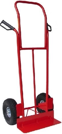 Wózek ręczny z pompowanymi kołami 300 mm, udźwig 400 kg – czeski wyrób