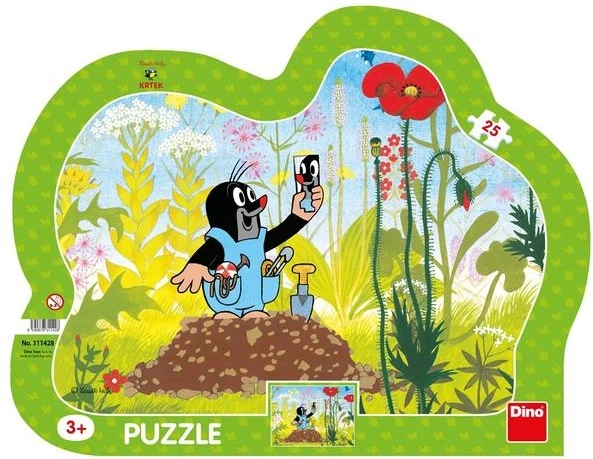 Dino Krecik i Spodenki Puzzle 25 elementów
