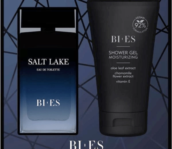 Bi-Es Salt Lake zestaw prezentowy dla mężczyzn – woda perfumowana i żel pod prysznic