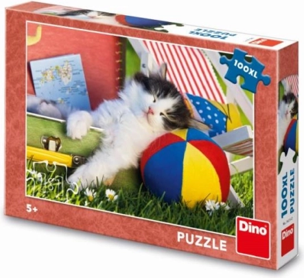 Puzzle Kociątko odpoczywa 100 XL elementów