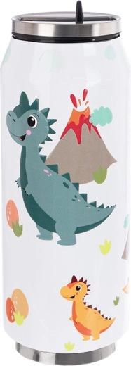 Termos w kształcie puszki DINO 400 ml ze stali nierdzewnej