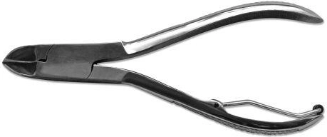 Cęgi do paznokci ze stali nierdzewnej 130 mm