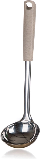 Łyżka wazowa NATURAL ze stali nierdzewnej 32 × 8,4 cm