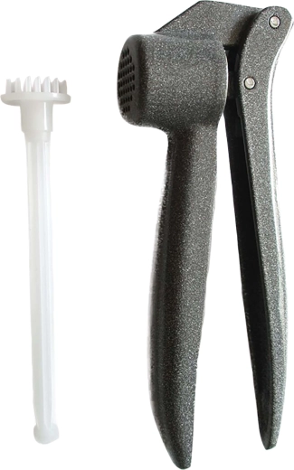 Praska do czosnku z plastikowym czyścikiem