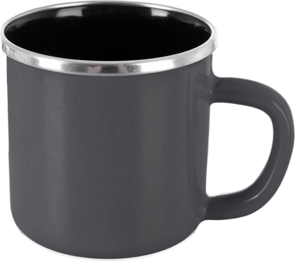 Emaliowany kubek Grey Lem 0,41 l