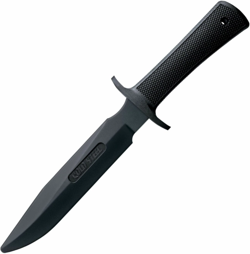 Gumowy nóż treningowy COLD STEEL Military Classic 17 cm, czarny