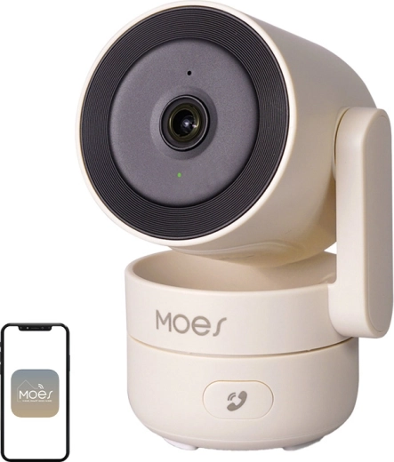 Wewnętrzna kamera Wi‑Fi PTZ IP Moes 4 Mpx