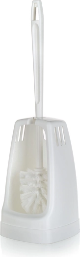 Zestaw WC z uchwytem, kwadratowy, biały