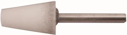 Stożkowe ścierne ciało z trzpieniem 20/40 × 32 mm, ziarno 80