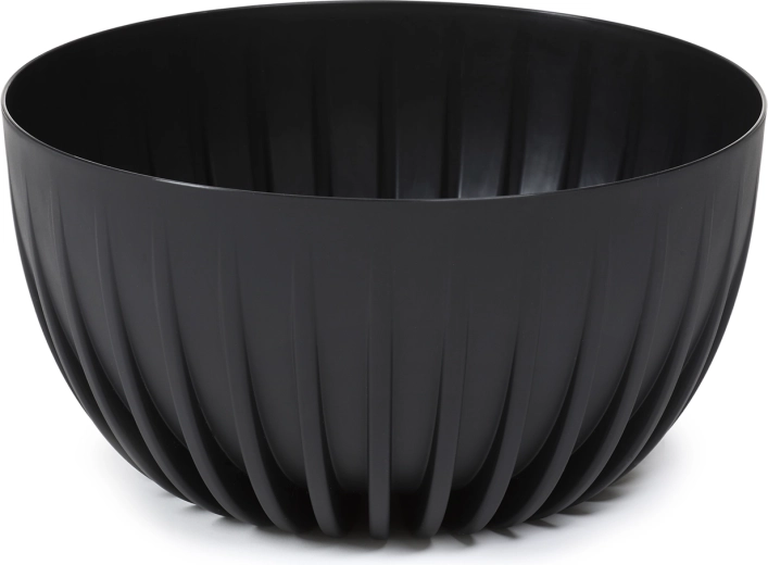 Misa na rośliny MIRA ECO z recykelowanego plastiku 24 cm czarna