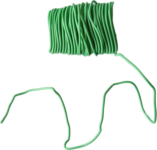 Drut wiązałkowy plastikowy zielony 3,0 mm, długość 50 m